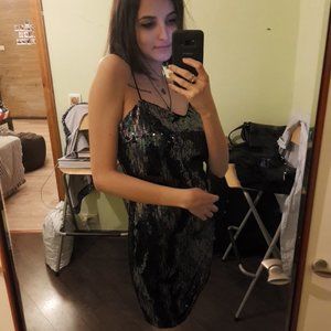 Sequin mini dress
